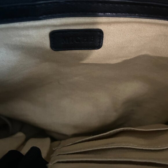 Miche Prima Vanessa Black Floral Large Shoulder Bag Silver Hardware Side Pockets - Picture 8 of 11